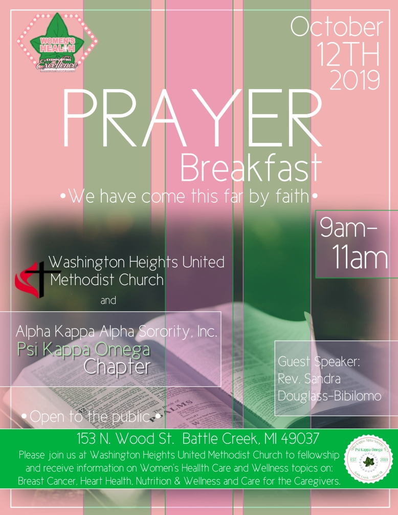 Prayer Breakfast Flyer